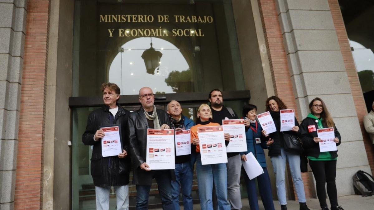 Registro de la huelga general del 11N