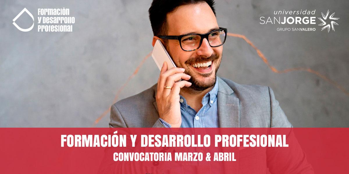 Cursos online de Formacin y Desarrollo Profesional para marzo y abril de 2023