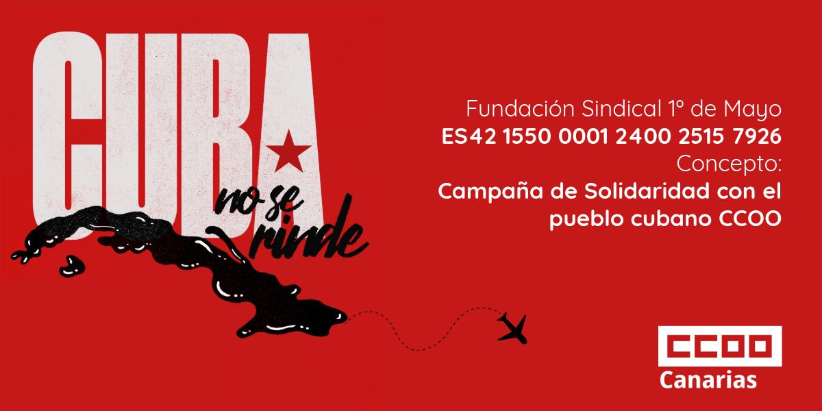 Solidaridad con Cuba CCOO Canarias