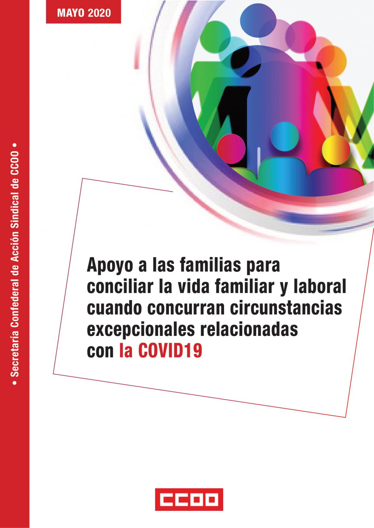 Apoyo a las familias para conciliar la vida familiar y laboral cuando concurran circunstancias excepcionales relacionadas con la COVID19