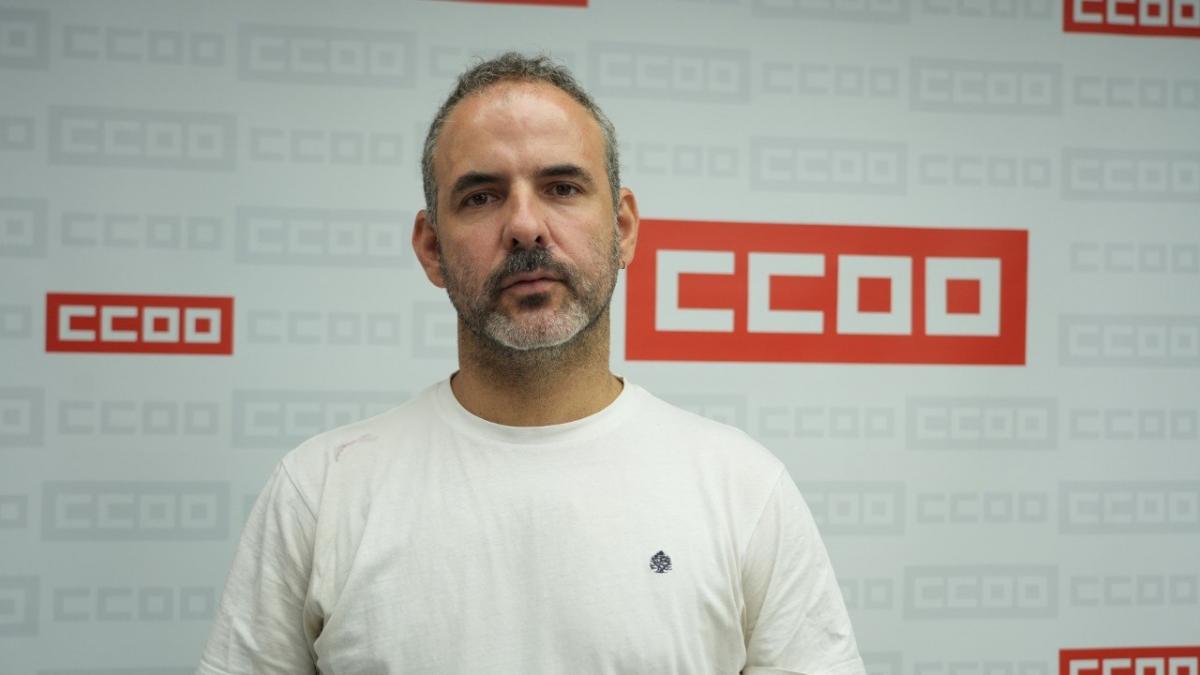 Carlos Gutiérrez, secretario de Estudios y Discurso de CCOO