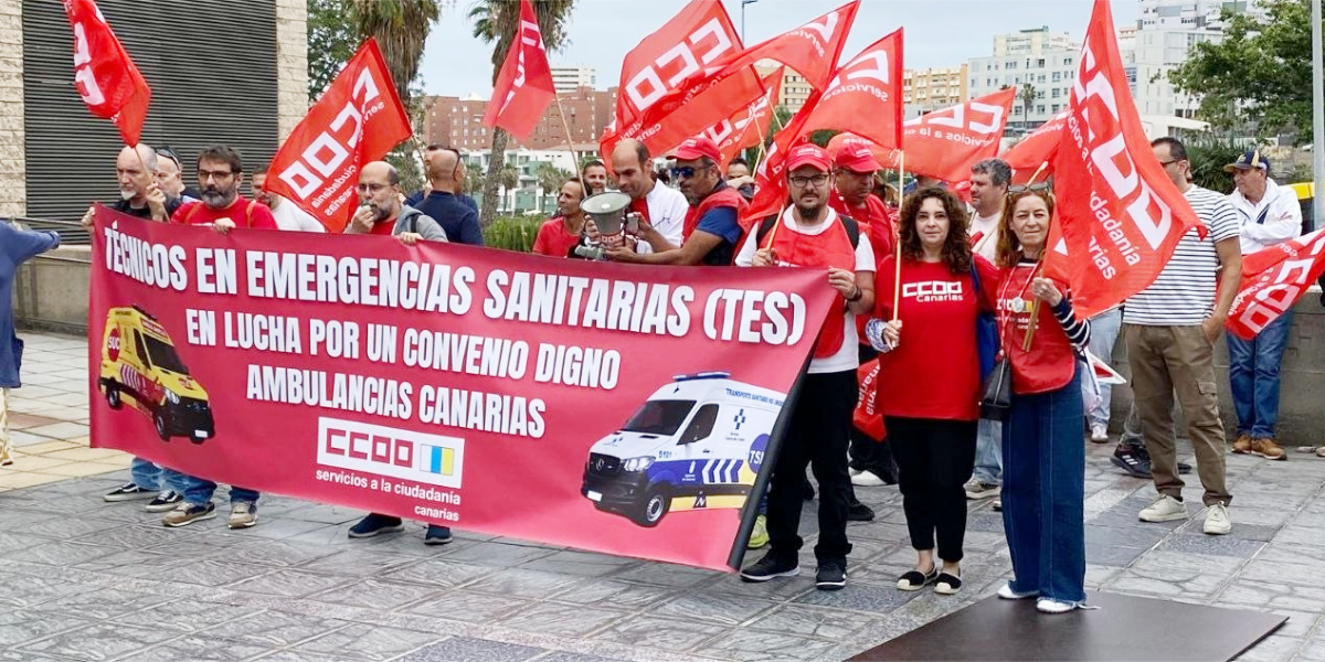 Huelga de ambulancias Canarias