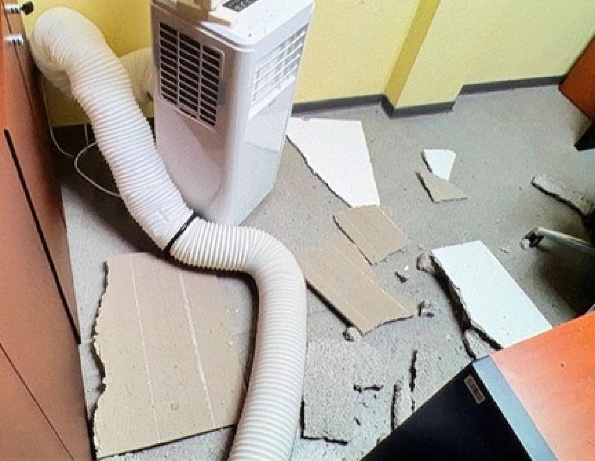 Imágenes del derrumbe