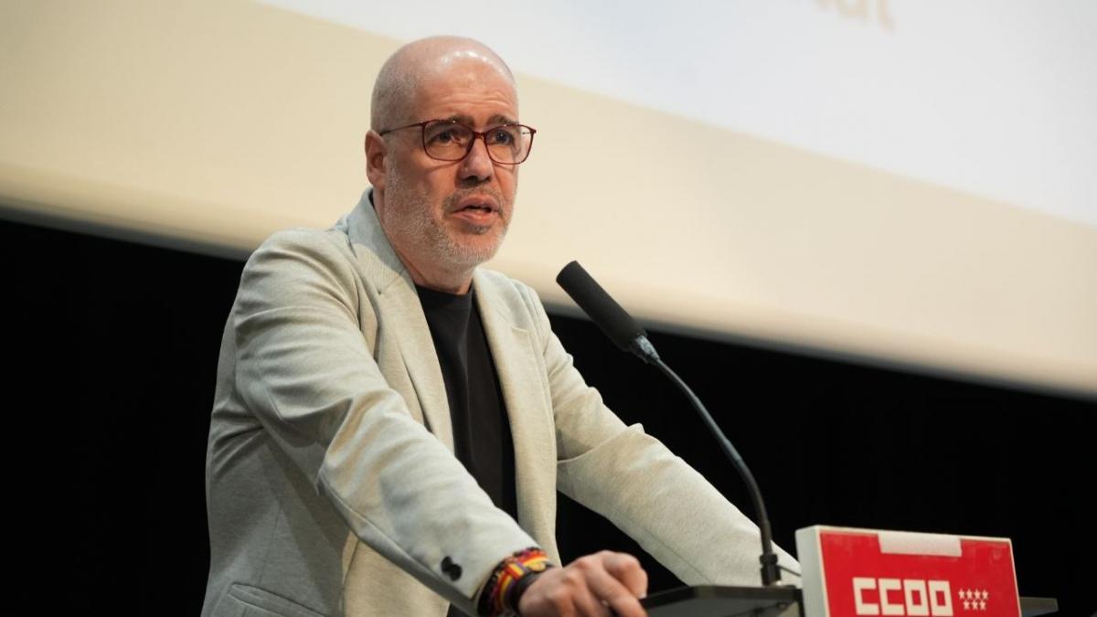 El secretario general de CCOO, Unai Sordo.