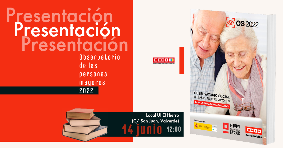 presentacion libro Observatorio de mayores 2022