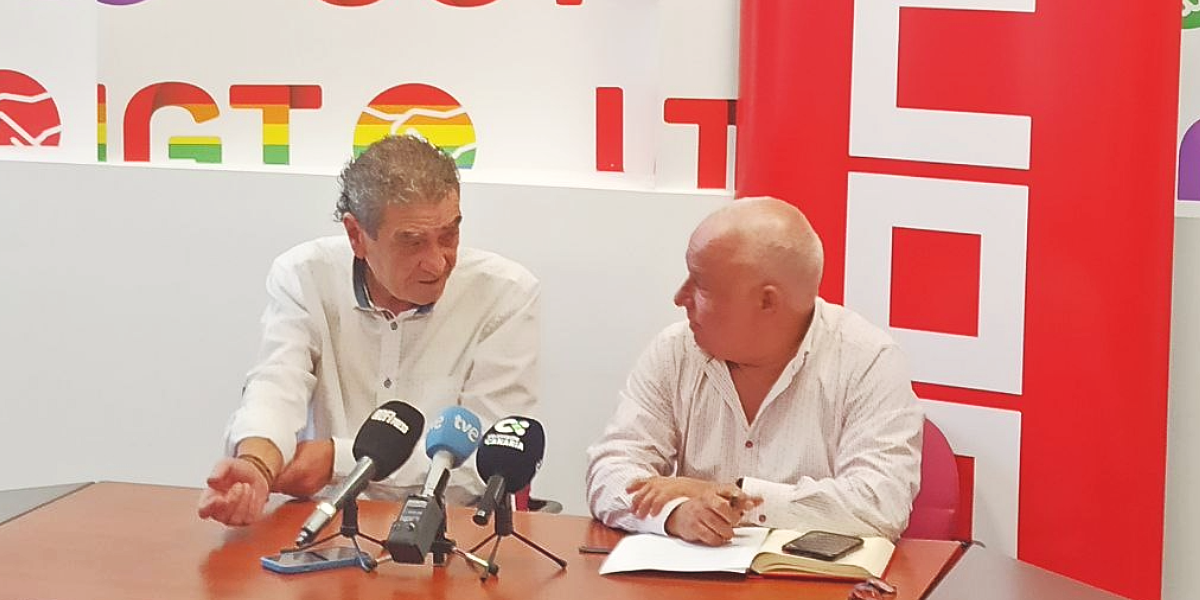 Rueda de Prensa por las movilizaciones por la reduccion de jorada del 26 de septiembre