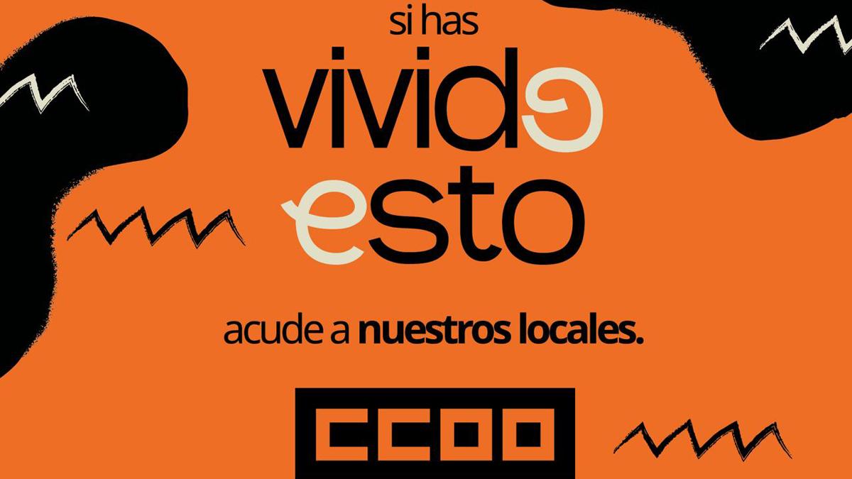 Campaña de CCOO dirigida a las personas migrantes.