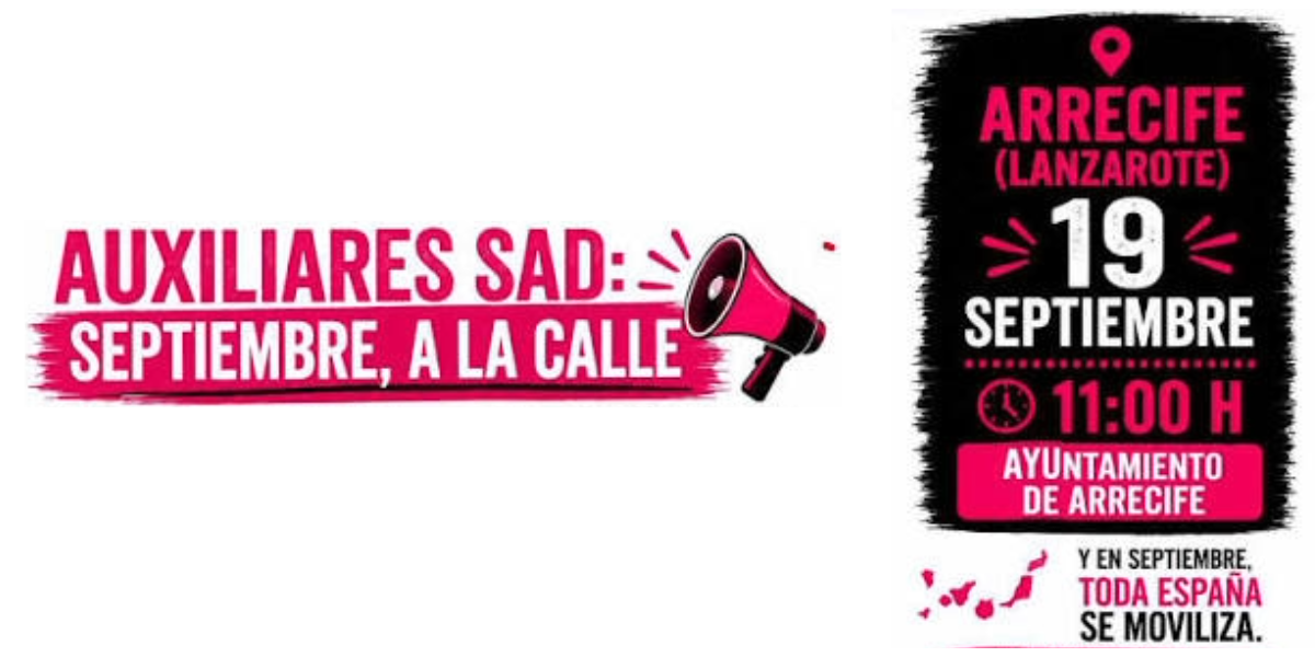 concentraciones auxiliares SAD Arrecife