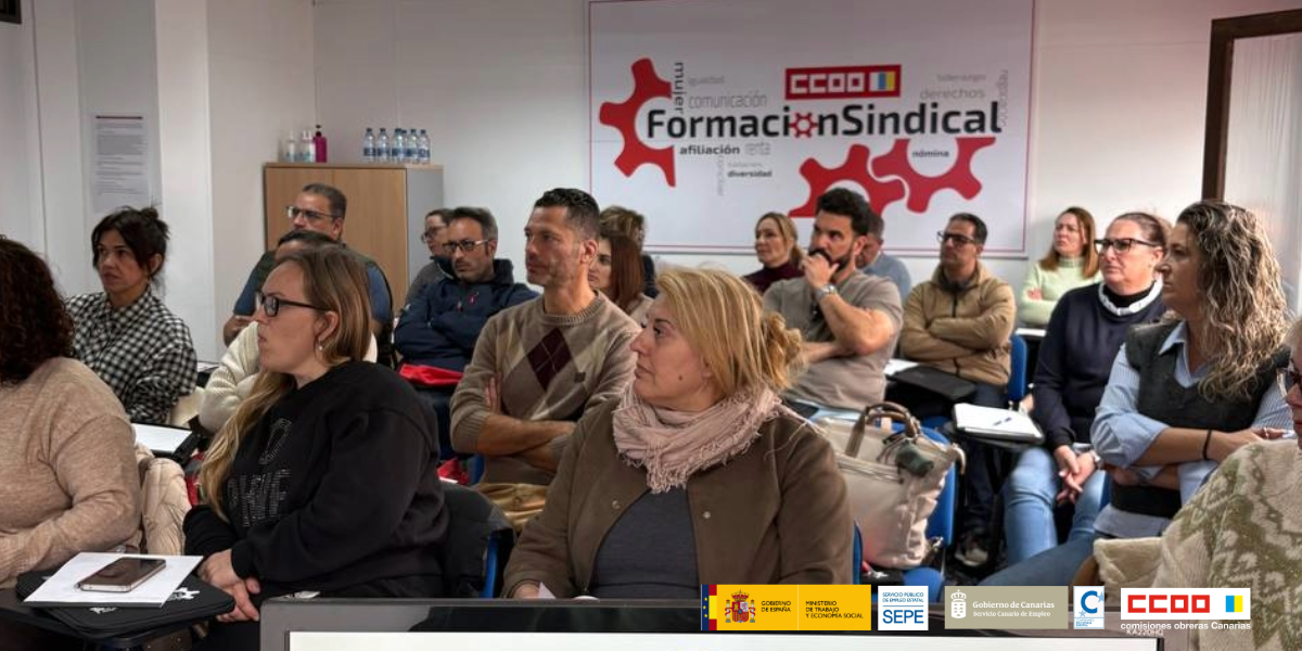 Imagen Tercera sesión de formacion sindical en Gran Canaria