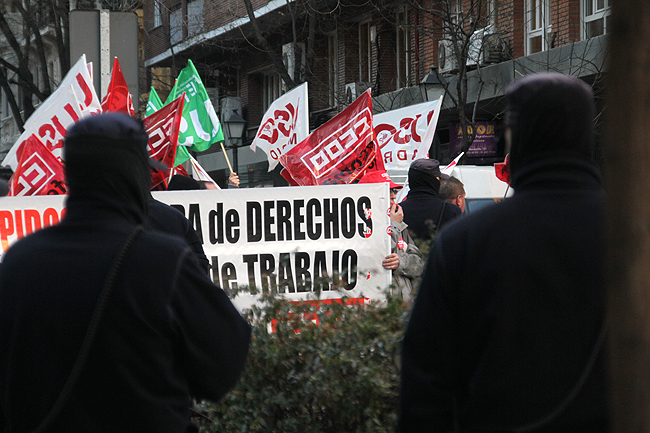 Continúan las movilizaciones contra los despidos en  Móstoles Industrial