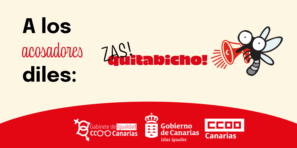 Campaña Acoso sexual y por razon de sexo Quitabicho 2026