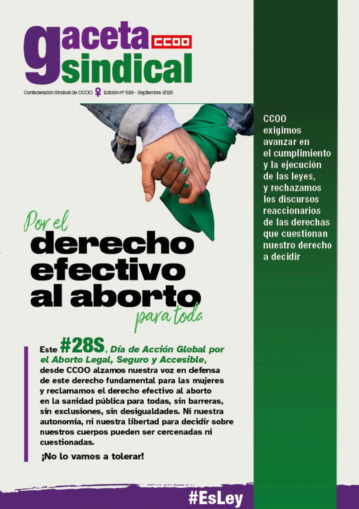Gaceta Sindical nº 539