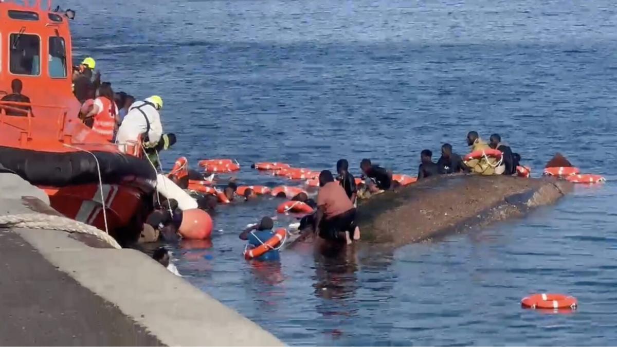 Vuelca cayuco en El Hierro y mueren 7 personas