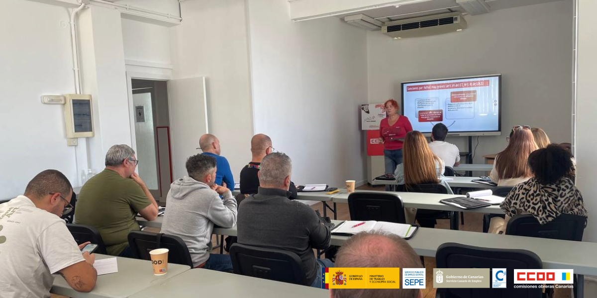 Formacion Sindical Tenerife. Grupo 2