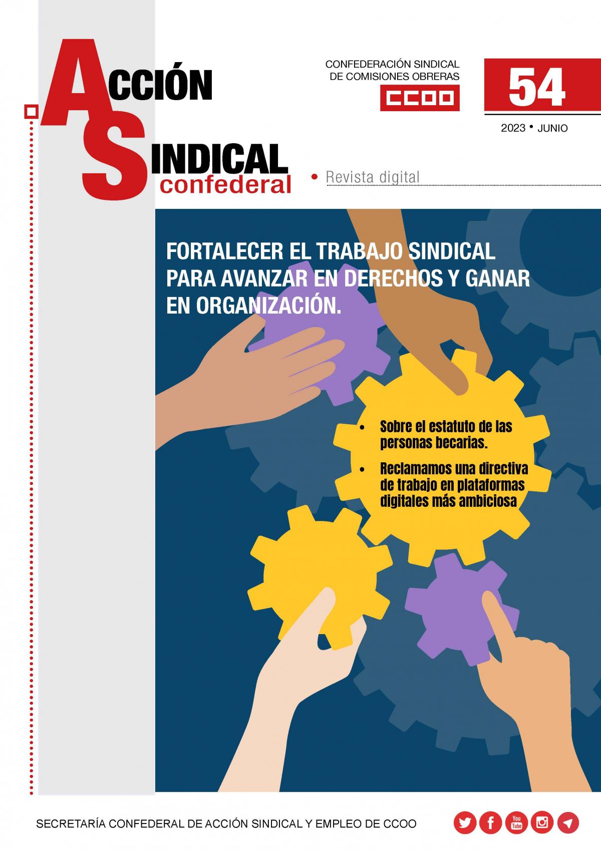 Revista Acción Sindical 54 junio 2023
