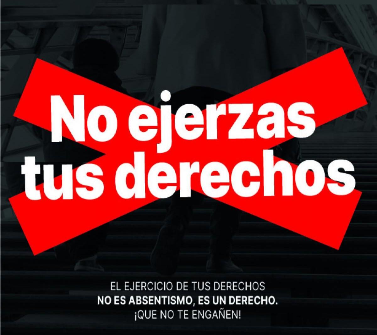 No ejerzas tus derechos