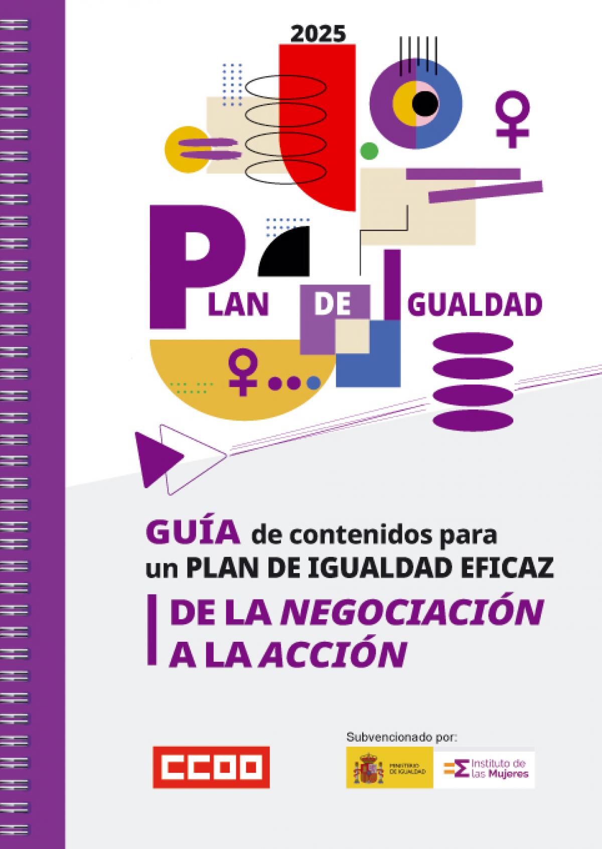 Guía de contenidos para un plan de igualdad eficaz