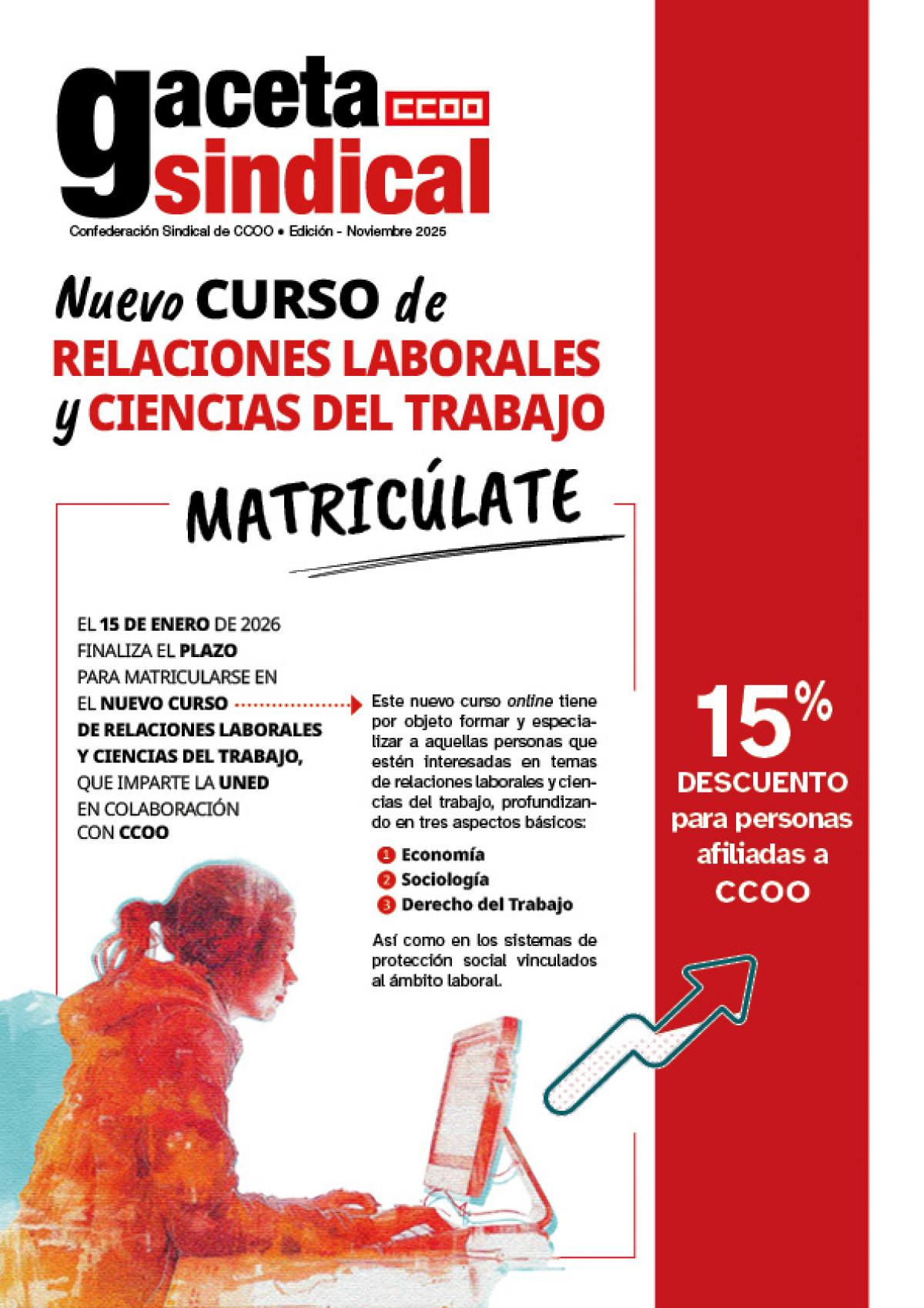 Gaceta Sindical: Nuevo curso de Relaciones Laborales