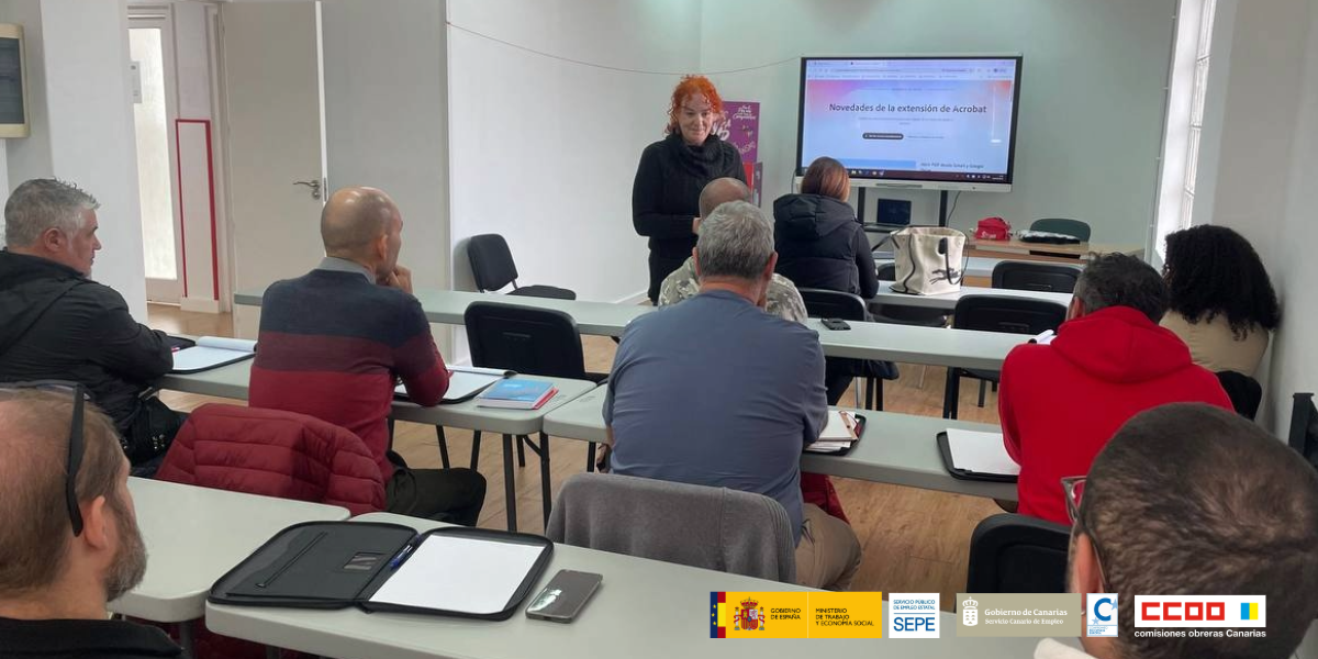 Tercera sesión del curso basico para Delegados/as en Tenerife Norte