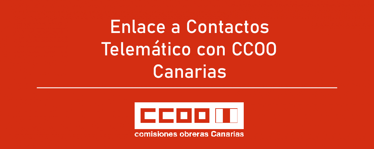 Contacto CCOO Canarias