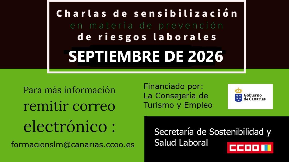 charlas de sensibilización PRL
