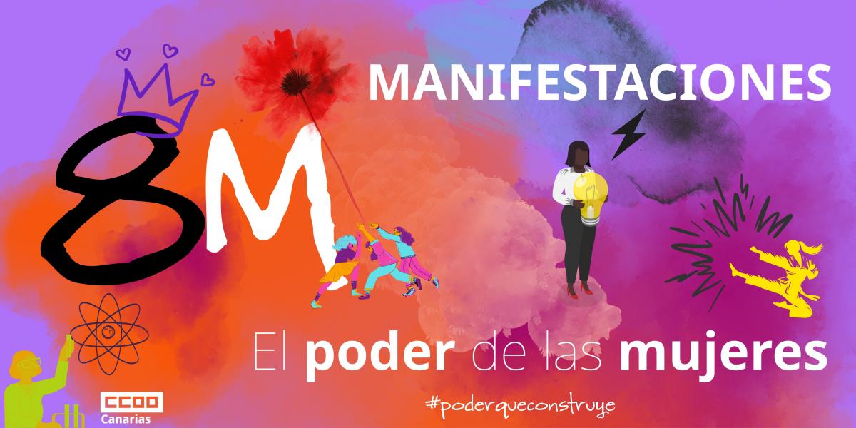 Manifestaciones en Canarias por el 8M 2026