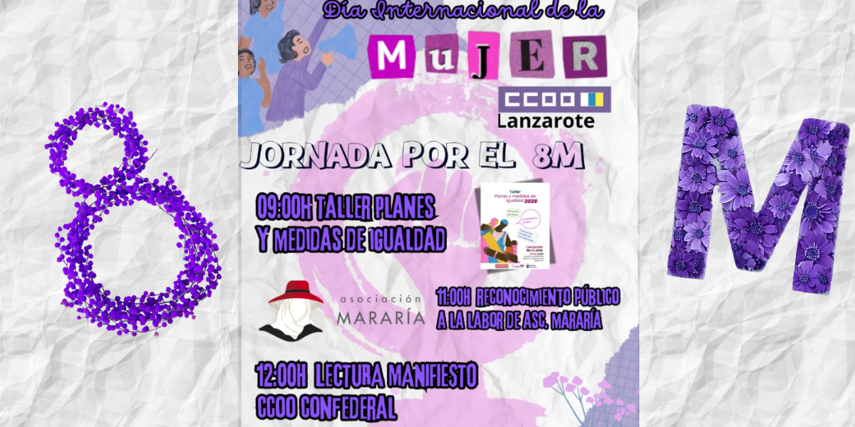 Acto 8M lanzarote 2026