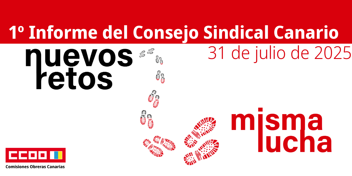 Primer informe del consejo sindical canario
