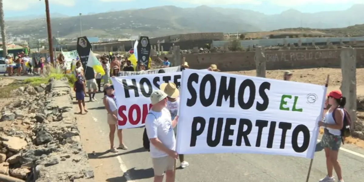 protestas macroproyecto Tenerife