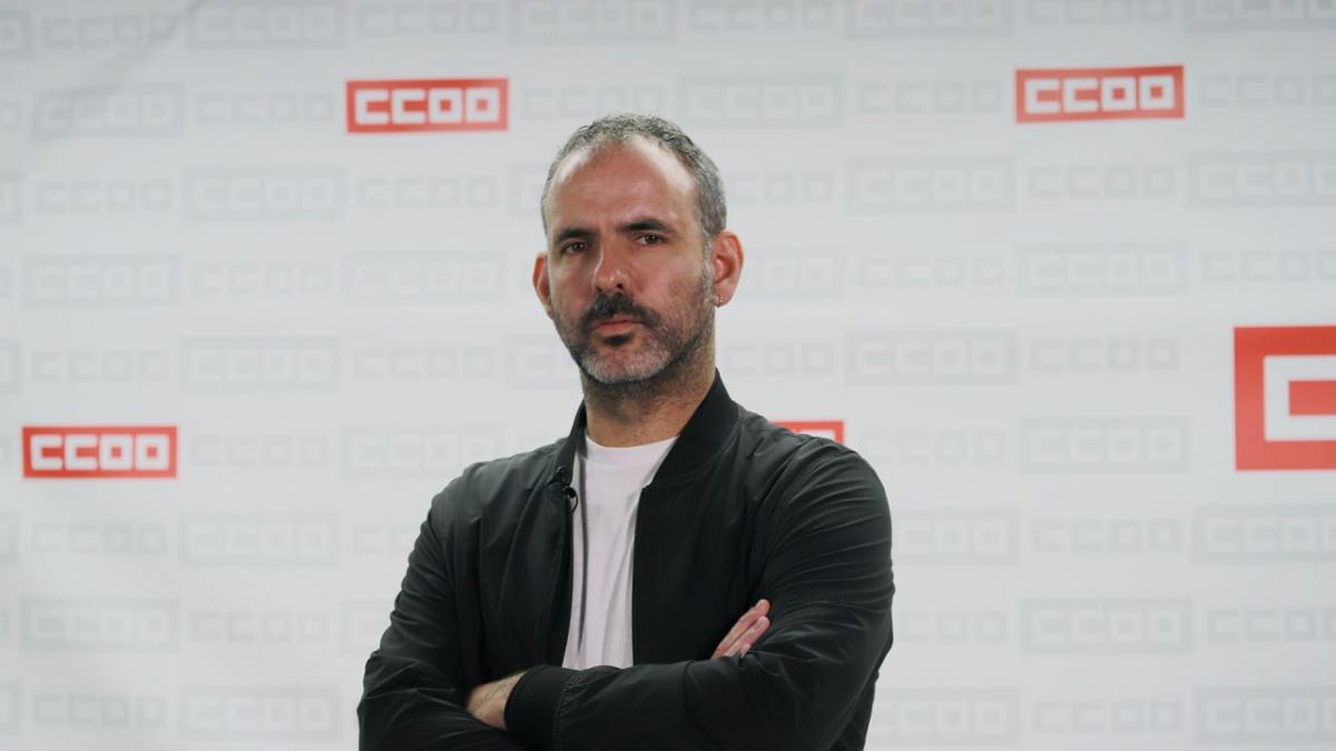 Carlos Gutiérrez, secretario de Estudios y Discurso de CCOO