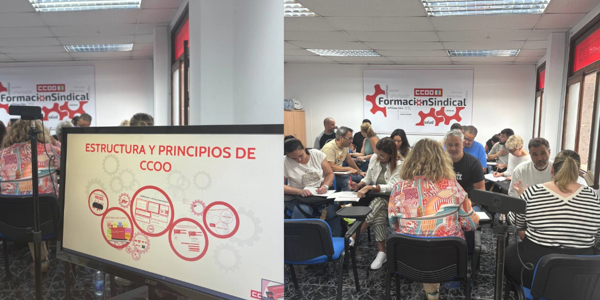 Formacion sindical en Gran Canaria junio 2025