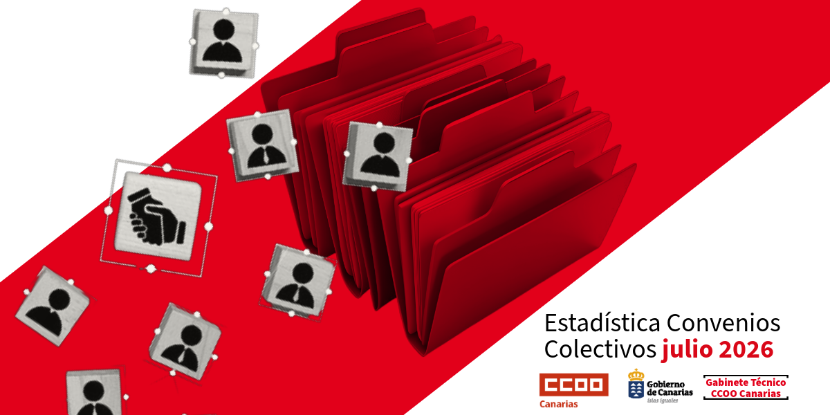 Imagen Estadística de Convenios Colectivos de julio de 2026