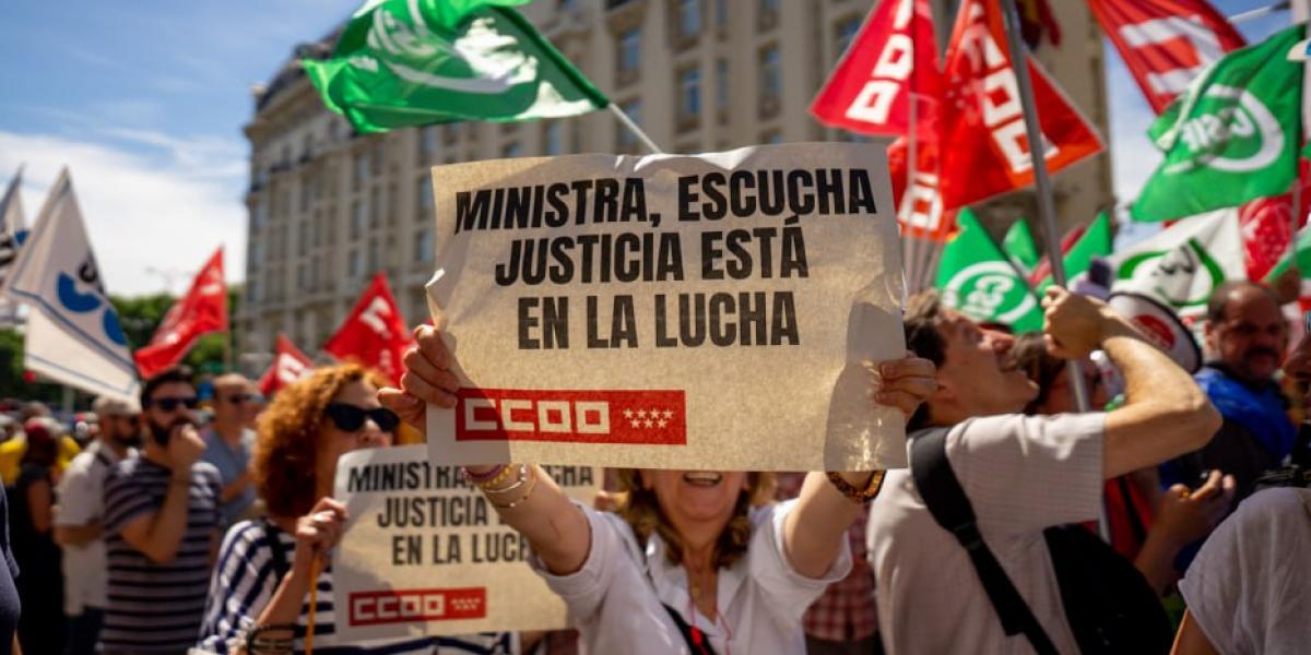 Habr huelga indefinida en la Justicia a partir del 22 de mayo si el Gobierno no hace una oferta econmica