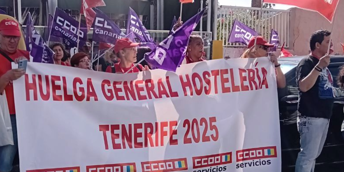 Huelga Hostelería Tenerife